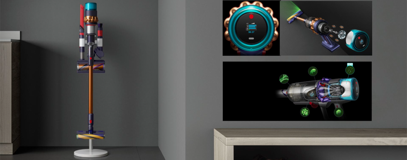 Máy hút bụi Dyson Gen 5 Detect HEPA